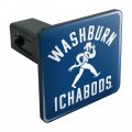 Washburn University Ichabods Logo Tow Trailer Hitch Cover Plug Insert 1 4 Inch 25
