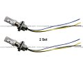 2 Set Led Replacement For 1176 Bulb Red With Socket And Wire Fit Corner Light Of Mack Ch Vision Freightliner Century Ford