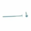 Prime-line Wood Screw Flat Head Phillips 12 X 3 In Zinc Plated Steel Pack Of 25