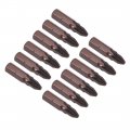 Uxcell 12pcs 1 4 Hex Shank 25mm Length Magnetic Head Screwdriver Bits S2 Alloy Steel