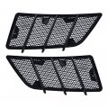 Astradepot 2x Lh Rh Front Hood Air Airflow Vent Grille Cover Compatible With 08 09 10 11 Mercedes W164 Ml Gl Class