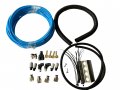 Glyqxa Universal 4 Point Differential Breather Kit For Toyota Landcruiser Hilux Prado Navara X-trail Mitsubishi Trition