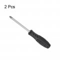 Uxcell Mini Phillips Screwdriver 5 0mm Cross Head With Non-slip Handle For Small Appliances 2 Pcs