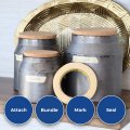 3m General Use Masking Tape 201 Hand-tearable Light To Medium Duty Adhesive 10in X 60yds Attach Bundle Mark Seal