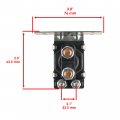 Caltric Starter Solenoid Compatible With John Deere 116 116h 38 And 46 Inch Deck Am104036