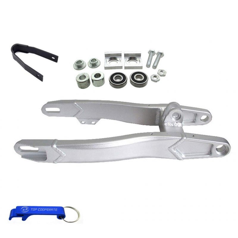 Tc-motor Silver 480mm Aluminum Rear Swingarm For 110cc 125cc 140cc 150cc 160cc 170cc 180cc 190cc Pit Dirt Motor Bike