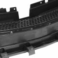 Ch1200338 Factory Style Front Bumper Grill Grille Assembly Compatible With Dodge Challenger 2008-2014 Matte Black
