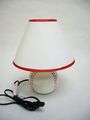 12 H Ceramic Baseball Sport Table Lamp 604bb 