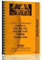 Allis Chalmers 510 Forklifts Attachment I60 I600 For Power Train Service Manual 