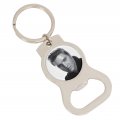 Elvis Presley Bottle Opener Keychain Car Keys Silver Design B 