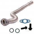 Turbo Oil Return Drain Line Kit With Bolts Gaskets O Ring For 5 9l Cummings Diesel 24v Dodge Ram 2005-2009 Replacement 