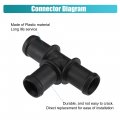 Uxcell Engine Coolant Hose Connector For Bmw Mini Cooper S R53 2002-2006 R52 2005-2008 No 17127518615
