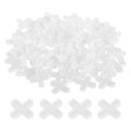 300pcs Tile Spacers 6mm 1 4 Cross Shape Wall Floor Spacer Tiling Tools For Ceramic Installation White 