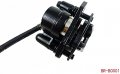 Rear Hand Brake Master Cylinder Caliper Assembly With Disc Rotor Replacement For Roketa Kazuma Taotao Sunl Jetmoto Bms Baja