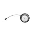 Fuel Filler Cap For Jeep Grand Cherokee 2011 2012 2013 Black Non Locking Quick On With Tether Strap Part Number 52030377ab 