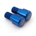 Nbvlkh 18mm Motorcycle Handlebar Handle Bars Ends End Cap Plug Slider Fit For Yamaha Yzf R6s 2006-2009 R6 1999-2005400 Yzf750r
