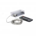 Feit Electric Fairy Light Led 6 Foot Silver Wire Aa Battery Or Usb Powered 6-pack