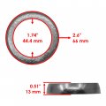 Caltric Muffler Pipe Gasket Compatible With Arctic Cat Sabercat 500 2006 F8 2007 2008 2009-2011