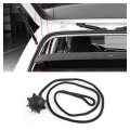 Car Rear Trunk Cargo Cover String Strap 1k6863447a Universal Lanyard With Rubber Ball And Snap For Parcel Shelf 20 47 In Length 