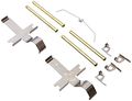 Carlson 13483 Front Disc Brake Hardware Kit 