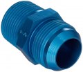 Aeroquip Fcm2012 Blue Anodized Aluminum -16an Male To 1 Straight Pipe Adapter 