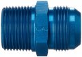 Aeroquip Fcm2012 Blue Anodized Aluminum -16an Male To 1 Straight Pipe Adapter