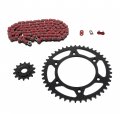 Fits Honda Xr400r 400 R Red Chain And Sprocket 14 45 110l
