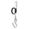 Trailer Safety Towing Cable Hook 3500lbs Load Bearing Maximum Extension Spring Rope Rv With One S