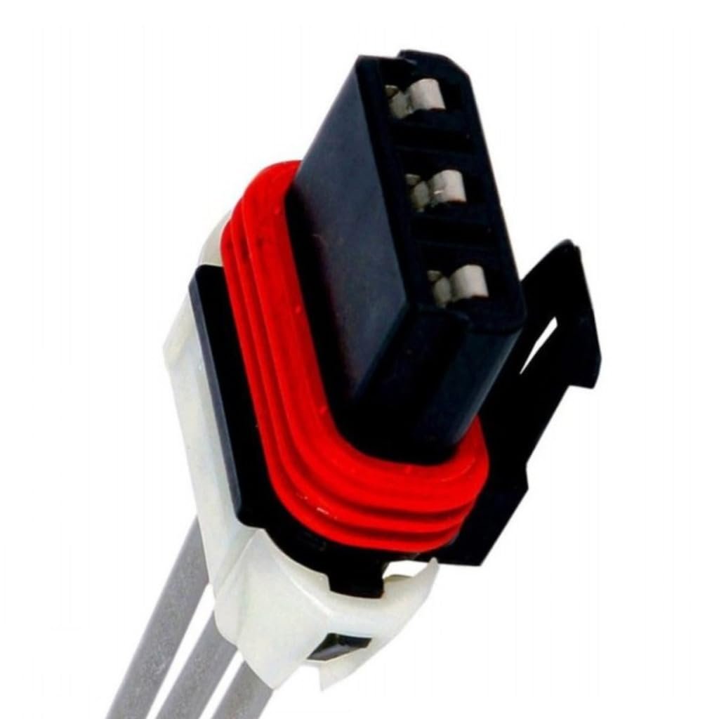 Multi Purpose Pigtail For Cadillac Seville 2001 3 Terminal Female Blade Pin Black Rectangular 16 In Wire Harness Part Pt472