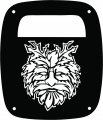 Jeeptails Green Man Tail Lamp Light Covers For Jeep Cj Or Yj And Tj Wranglers Black Set Of 2