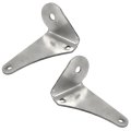 Mounting Angle For Door Mirror Support Stainless Driver And Passenger Side Peterbilt After 2005 335 340 357 382 385 386 325 330 