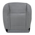 Front Driver Leather Bottom Seat Cover Med Gray For Dodge Ram 1500 Laramie 2006 2007 2008 2009 
