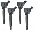 Ena Set Of 4 Ignition Coil Pack For Dodge Fiat Dart 500 L4 1 4l Replacement C1828 Uf673 
