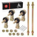 Tie Rod End Kit Compatible With Honda 300ex Trx300ex 2x4 1993-2006i No-xi Trx250x 1987-1992