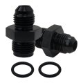 6an Male To 5 8 X 18 Inverted Flare Thread Fitting Adapter Straight For 40k Tru Cooler 2pcs