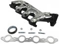 Right Passenger Side Exhaust Manifold With Gasket And Hardware Compatible 2003-2009 Hummer H2 