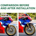 Gymark Motorcycle Front Fender Sportster Mudguard Fairing For H-onda Cbr 1000rr 2008-2018 Abs Plastic Motorbike Splasher