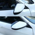Zcargel Car Side Mirror Rain Guard 2pcs Universalar Rear View Cover Rearview Eyebrows Wide Vision Compatible With Models C I Vi