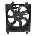 Cooling Fan Assembly Ac Condenser For Hyundai Santa Fe 2007 2008 3 3l Fits Hy3115116 And 97737-2b000 