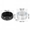 X Autohaux 2 Id Aluminium Alloy Universal Car Weld On Filler Neck Cap Oil Fuel Tank Silver Tone Black