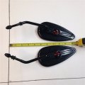 Smt-black Aluminum Skull Mirror Compatible With Superglide Fat Bob Fxef B017qp6mfs