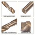 Uxcell 6pcs Jobber Drill Bits 2mm 0 079 Black Nitride Gold Titanium Coated M2 High Speed Steel Hss Twist For Stainless Aluminum