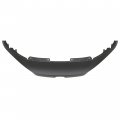 Hecasa Upper Grille Cover For 2022-2023 Honda Civic Grill Painted Black Pp Plastic