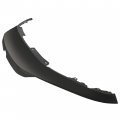 Hecasa Upper Grille Cover For 2022-2023 Honda Civic Grill Painted Black Pp Plastic