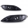 Fog Lights Compatible For Toyota Camry 2002-2004 Corolla 2005-2008 Solara Lamps Assembly Driver Passenger Replacement Smoke 