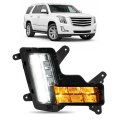 Hecasa Right Fog Light W Crash Brake For 2015-2020 Cadillac Escalade Esv Rh Daytime Running Lamp Replacement 84575578 Gm2531139 