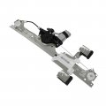 Ocpty Rear Driver Side Power Window Regulator W Motor Compatible With 2005-2010 For Jeep Grand Cherokee