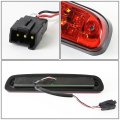 Compatible With Ford Super Duty 1st Gen Pair Of Smoke Lens Amber Corner Headlight Red Led 3rd Brake Light