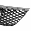 Fo1200357 Factory Style Front Bumper Grill Grille Assembly Compatible With Ford Mustang 1999-2004 Chrome Black