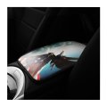 Auceli American Flag Car Center Console Pad Pu Leather Waterproof Armrest Cushion Universal Vehicle Seat Box Cover Protector 